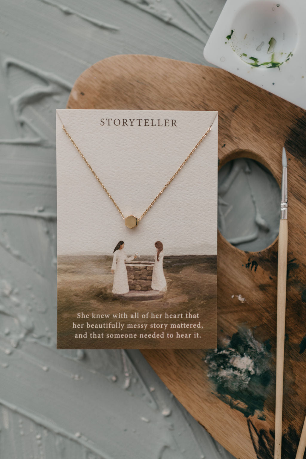 Storyteller Necklace – Dear Heart