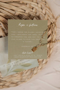 Pure Joy Tag Necklace – Dear Heart